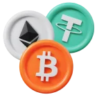 All cryptocurrencies are supported at Lunar Slots Online Casino